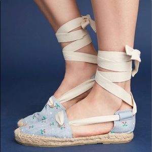 NIB KMB Espadrilles Anthropology size 10